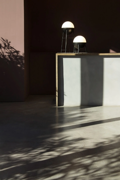 HALF 3748/49+4753 - LED steel table lamp by Milan Iluminación - view 3